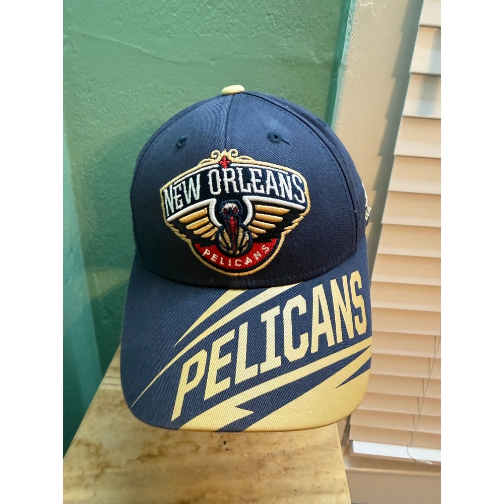 New Orleans Pelicans Blue Adjustable Snapback Cap Hat Youth Size Embroidered